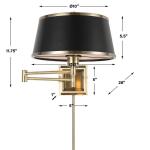 Newmarket, 1 Lt Sconce Lighting Black 29