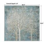 Muted Silhouette Hand Painted Canvas - Image 4