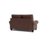 True Custom™ True Custom® Leather Large Panel Arm Loveseat - Image 5