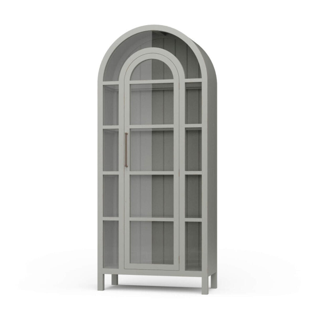 105aaa78c91d0d1073452d0ebeee7ea7 Vannes Display Cabinet W/ Glass Shelves - Image 1