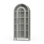 Vannes Display Cabinet W/ Glass Shelves
