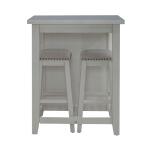Brook Creek 3 Piece Counter Set - White - Image 7