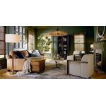 Carolina Leather Track Arm Chaise Sectional Sectionals Bassett Furniture 13