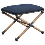 Firth Small Bench, Navy - Image 5