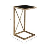 Zafina Accent Table Chairside Tables Chairside Tables 11