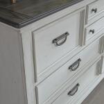 Allyson Park Queen Panel Bed, Dresser & Mirror - Image 7