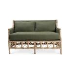 Rabana Rattan Loveseat - Image 9