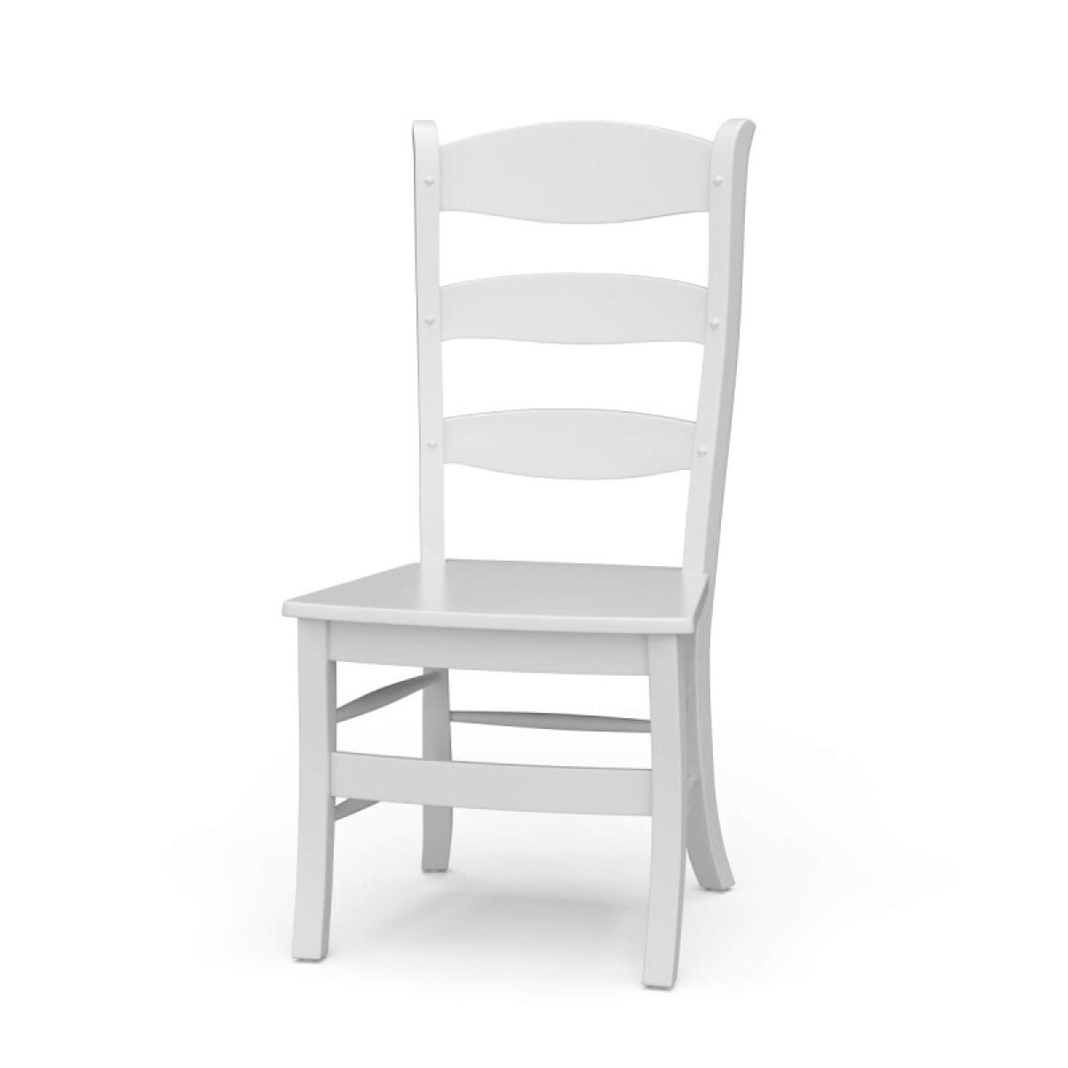 10ec8fa7d7b14fe4fbe388d99ba6e4d9 Peg & Dowel Ladder Back W/ Wooden Seat - Image 1