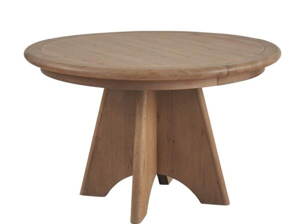 Griffith Park Canyon Round Dining Table Dining Tables Brown