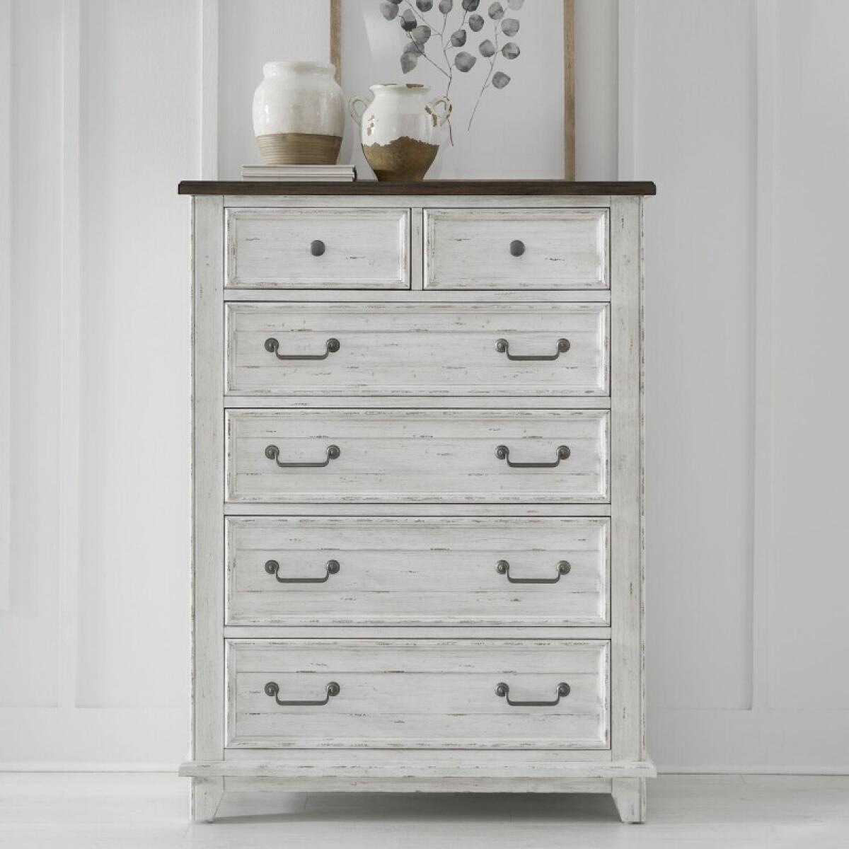 1127a1ac9212d76cfbb954924023bb62 River Place 6 Drawer Chest - Image 1