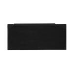 Meritage Bunching Bookcase Bookcases Aged Charcoal w/ Rub Thru & Caramel 18