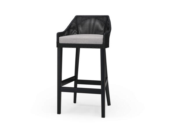 Savanah Rattan Barstool W/ Seat Cushion Barstools Barstools
