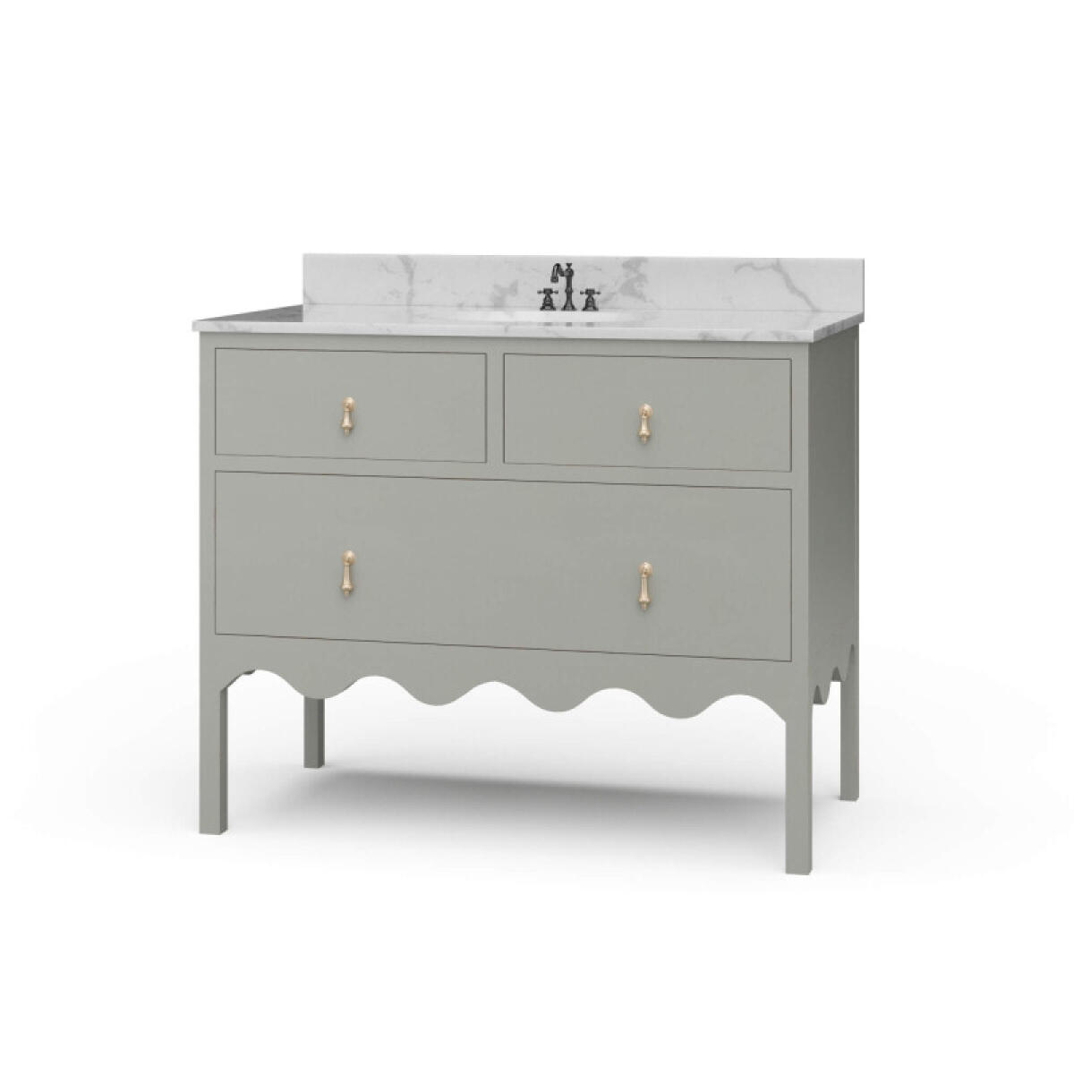 116ad0fbb4c98e26bfa951cdec1fa4fd Chloe Single Vanity W/ Sink & Marble Top - Image 1