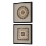 Intertwine Shadow Box, S/2 Wall Decor Cream 14