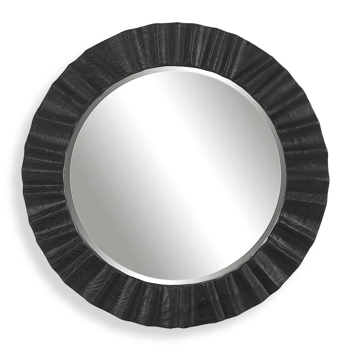 Caribou Round Mirror Mirrors Black 2 Caribou Round Mirror Mirrors Black 2