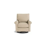 Oswell Roll Arm Swivel Glider Chair