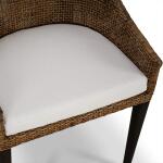 Savanah Rattan Dining Chair W/ Seat Cushion Chairs & Benches Bramble 25