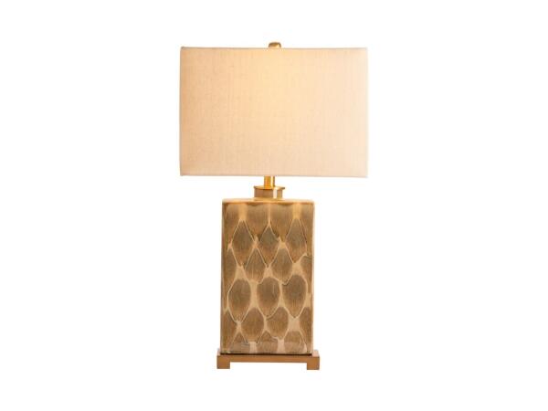 Diamond Table Lamp Lighting Brown