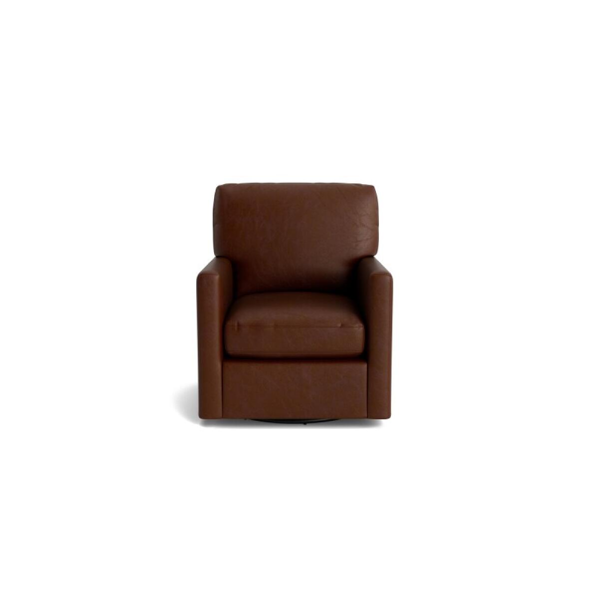 Trent Leather Thin Track Arm Swivel Glider Chair Chairs Bassett Furniture 2 Trent Leather Thin Track Arm Swivel Glider Chair Chairs Bassett Furniture 2
