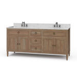 Cholet Double Vanity W/ Sink & Marble Top