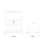 Cholet Double Arm Chair - Image 7