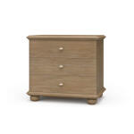 Luna 3 Drawer Bedside Table