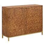Jethro 2 Door Cabinet Dining Storage Brown 21