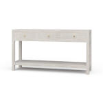 Kagu Console Table W/ Rattan