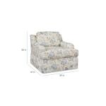 Stockten English Arm Skirted Chair - Image 6