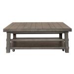 Modern Farmhouse Oversized Square Cocktail Table - Image 5