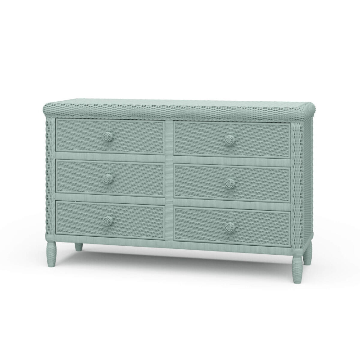 12a7de43159ea007dab53c70e49ccf2e Oasis Rattan 6 Drawer Dresser - Image 1