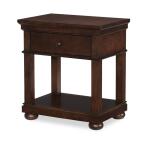 Open Night Stand Cherry Finish