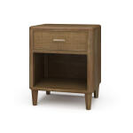 Lexington 1 Drawer Bedside Table W/ Rattan