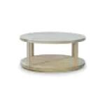 Cohan Coffee Table Small W/ Rattan - Image 6