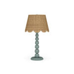 Cholet Table Lamp W/ Scalloped Shade