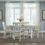 Lindsey Farm 5 Piece Trestle Table Set Dining Sets Dining Sets 6