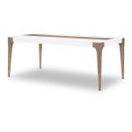 Space Savers 7 Piece Leg Table Set Dining Sets Brown 7