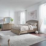 Avalon King Panel Storage Bed, Dresser & Mirror Bedroom Sets Bedroom Sets 4