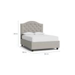 Vienna Tufted Upholstered Storage Bed Beds Bassett Furniture 13