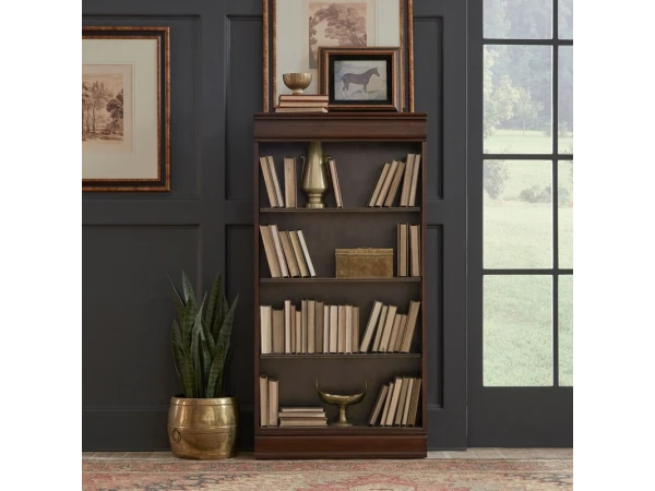 Brayton Manor Jr Executive 60 Inch Bookcase (RTA) Bookcases Bookcases