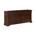 Arden Road 74 Inch TV Console Entertainment Stands Brown 17