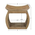 Connor Small Bench, Natural - Image 8