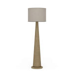 Mason Floor Lamp W/ Raffia Lighting Bramble 14