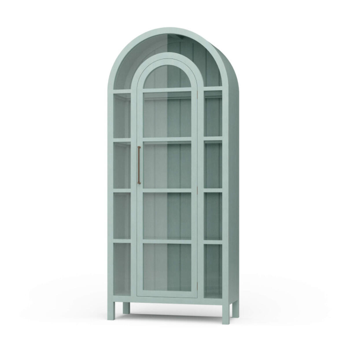 142e83ddc6e5726438977dd7770343b7 Vannes Display Cabinet W/ Glass Shelves - Image 1