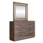 Queen Storage Bed, Dresser & Mirror - Image 4