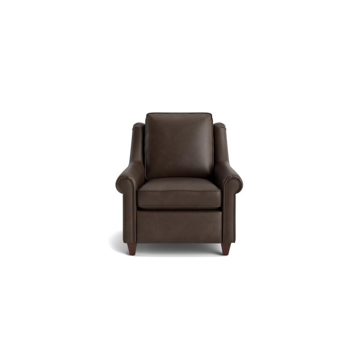 144bc346895954528b8d0e5ec64bc05b Magnificent Motion Leather Panel Arm Power Wall Recliner - Image 1