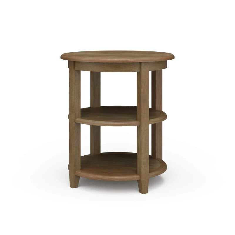 144d90987c54b3f8f5f88e91453bb036 Luna Round 3 Tier Side Table - Image 1