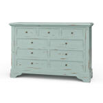 Huntley 9 Drawer Dresser Dressers Blue 10