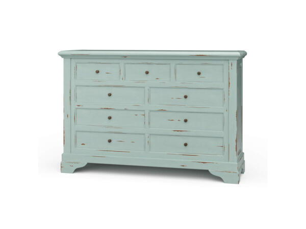 Huntley 9 Drawer Dresser Dressers Blue