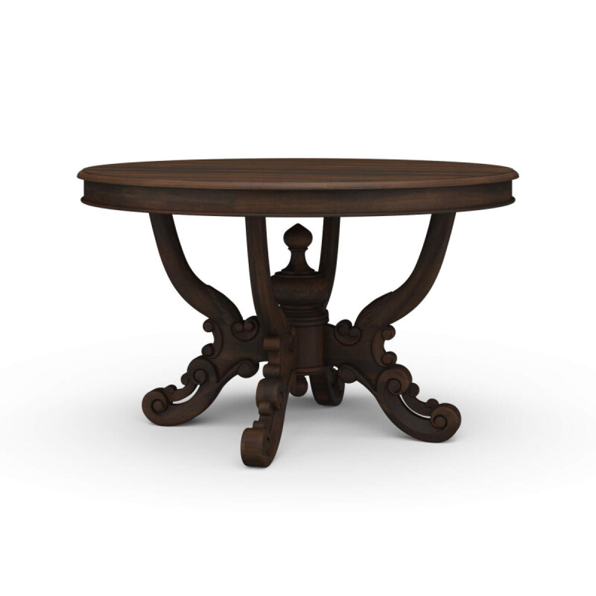 1451422411a3ec8b77d768523d39669b Mandolin Dining Table W/ Solid Hardwood Top - Image 1